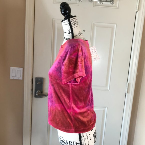 **3 for $20** NWT Free People Bright Eyes Velvet Top - Picture 5 of 6